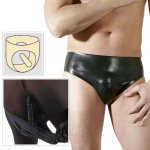 Latex Briefs with Anal Plug by Late-X