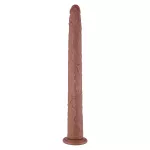 Extra lange 198 realistische bruine anale dildo met zuignap voor mannen en vrouwen