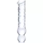 Glas 12 Double Ended Dildo with Beads