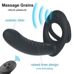 Intimate Remote Control Double Penetration Anal Vibrator