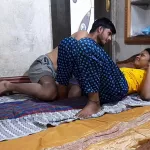 18 Year Old Indian Tamil Couple Fucking with Horny Skinny Sex Guru Giving Love to GF