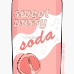 Pussy Juice Soda Sticker for Sale by charmanderjoy