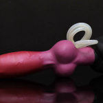NEW Bad Dragon REX Fantasy MEDIUM Silicone Dildo CUM TUBE SUCTION CUP Toy RARE