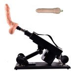 Krachtige seksspeeltje met 2 dildo-bijlagen