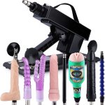 Krachtige Stotende Seks Machine met 8 Dildos