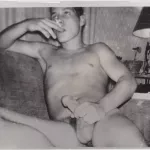 Male Nude Smoking
