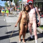 Exhibitionist nude couple public flashing at San Francisco Bay to Breakers Public Nudity Pics Real Amateurs from Google Tumblr Pinterest Facebook Twitter Instagram and Snapchat.