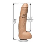 Buy the Signature Cocks John Holmes 12 inch Realistic FirmSkyn PVC Vac-U-Lock Dildo with