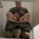 Supah Spy: US soldier CAUGHT jacking off!
