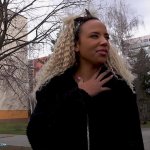 Public Agent Ebony Dutch babe fucked by a big cock in POV