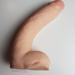 Grote spuitende dildo