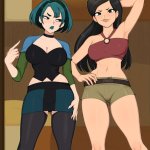 Porn comic Gwen. Total Drama Island. Afrobull Sex comic busty babes are