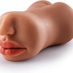 : Oral Sex Toys for Men MasturbatorPocket Pussy with Lifelike Face Realistic Male Stroker Blowjob Adult Men Sex Toy for Man Masturbation Orgasm with Sexy Fat Lips Vivid Tongue and Teeth :