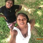 Selfie In The Park Before Lesbian Pussy Ride Outdoor Romantic Couple Sex