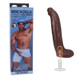 Signature Cocks Ultraskyn Brickzilla Dildo Bundle Removable Suction Cup Big 13in