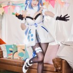 Fluffy Usada Pekora Cosplay by Ely Will Harden All the Carrots