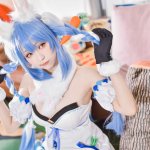 Fluffy Usada Pekora Cosplay by Ely Will Harden All the Carrots