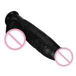 Riese Black Realistic Dildo Super Big Anal Dong Für Weibliche Masturbation Von 3888