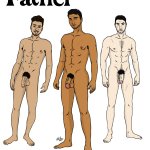 Ive got a few more requests for my male characters nude so I did a new more. characterdesigns nudemen maledesign uncutmen iammyfather rickperryart evilmen