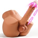: Male Sex Doll with Vibrating Dildo