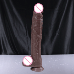 32cm New Super Long Realistic Dildo Soft Big Huge Penis Clear Texture Adults Strapon Sexmachine Anal Sex Toys Sexshop For Woman
