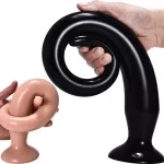 Snake Anal Dildo Big Dong Large XL XXL 3-Sizes Long Butt Plug Suction