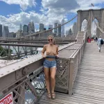 I flash my boobs at NYC tourist hotspots for gender equality if you dont like it dont look
