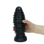 8 Huge Extra Large XXL Anal Plug Dildo Ribbed Butt Stretcher Anal Pla