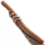 Massief dubbelzijdig dildo sex speelgoed