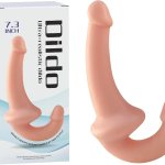 : Double-Ended Realistic Dildo Strapless Strap-On G-Spot Dildo for Lesbian Flexible Anal Dildos Butt Plug Double Dong Penis with Glans for Vaginal Anal Play Adult Sex Toys for Women Men Couple :