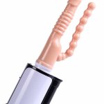 Vagina And Anal Double Penetration Attachment For Sex Machine 6 Inch