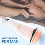Male Masturbater Automatic HandsFree 10 Vibrating Mastubator Cup Sex Toy for Men