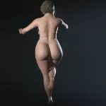 Resident Evil: Jill Curvy Nude Mod