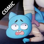 The Horny World of Gumball comic porn