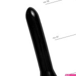 All Black Anaal Dildo 22 x 5cm