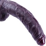 345 cm XXL Extra Grote Onbesneden Dildo Extra Grote Levensechte Voorhuid Dildo Verdikte Zwarte Siliconen Dildo met Grote Zuignap Extra Lange Dildo Brede Dildo voor Gevorderde Spelers : Amazon.nl: Gezondheid persoonlijke