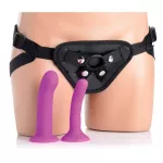 Double G Deluxe Vibrating Strap-On Dildo Pegging Kit Strap-Ons and