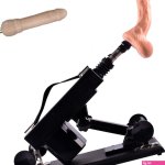 Krachtige seksspeeltje met 2 dildo-bijlagen