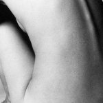 The other side of the light: Nude back 1980 vintage print