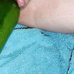 Penetration Wet Pussy by Big Cucumber by Wild Life PA: Polish Food Female Masturbation Homemade Giant Porn