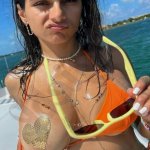 MiaKhalifa Poster Big Boobs Sexy Poster Bikini Martinique