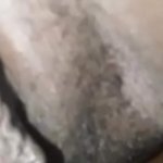Black Slim shows pussy lips and squirts