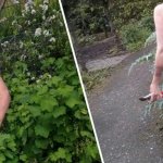 World Naked Gardening Day: Hulme Community Garden Centre volunteers really dig getting their kit off