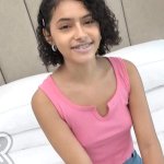 18 yr old Puerto Rican teen with nice tits and a PLUMP pussy