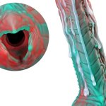 14.5cm Nothosaur Audrey II Track Ovipositor Dildo with Gelatin Egg Shapes Fantasy Alien Sex Toys for Women Men Couples Transgender Toy Plug Dilos Men S : Amazon.nl: Health Personal Care