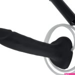 Large Black Silicone Squirting Dildo