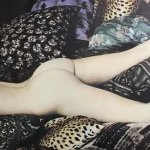 Vintage BIBA Poster Nude Art Print 1974 by James Wedge MINTEX New Old Stock