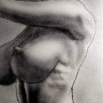 A3 Female Nude 100 Hand Painted original nakederotic skin sexual Art Sale Sexy woman Model girlA3 nude sexual Painting by Markk Markk