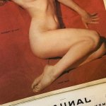Vintage 1955 Marilyn Monroe Nude Calendar Original Golden Dreams Rare