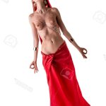 Mehndi Art. Sensual Woman Posing Nude To Waist Isolated On White Stock Photo Picture and Royalty Free Image. Image 39504081.
